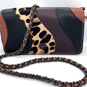 Coach Swagger 27 Patchwork Haircalf Shoulder Bag – EUC - RARE